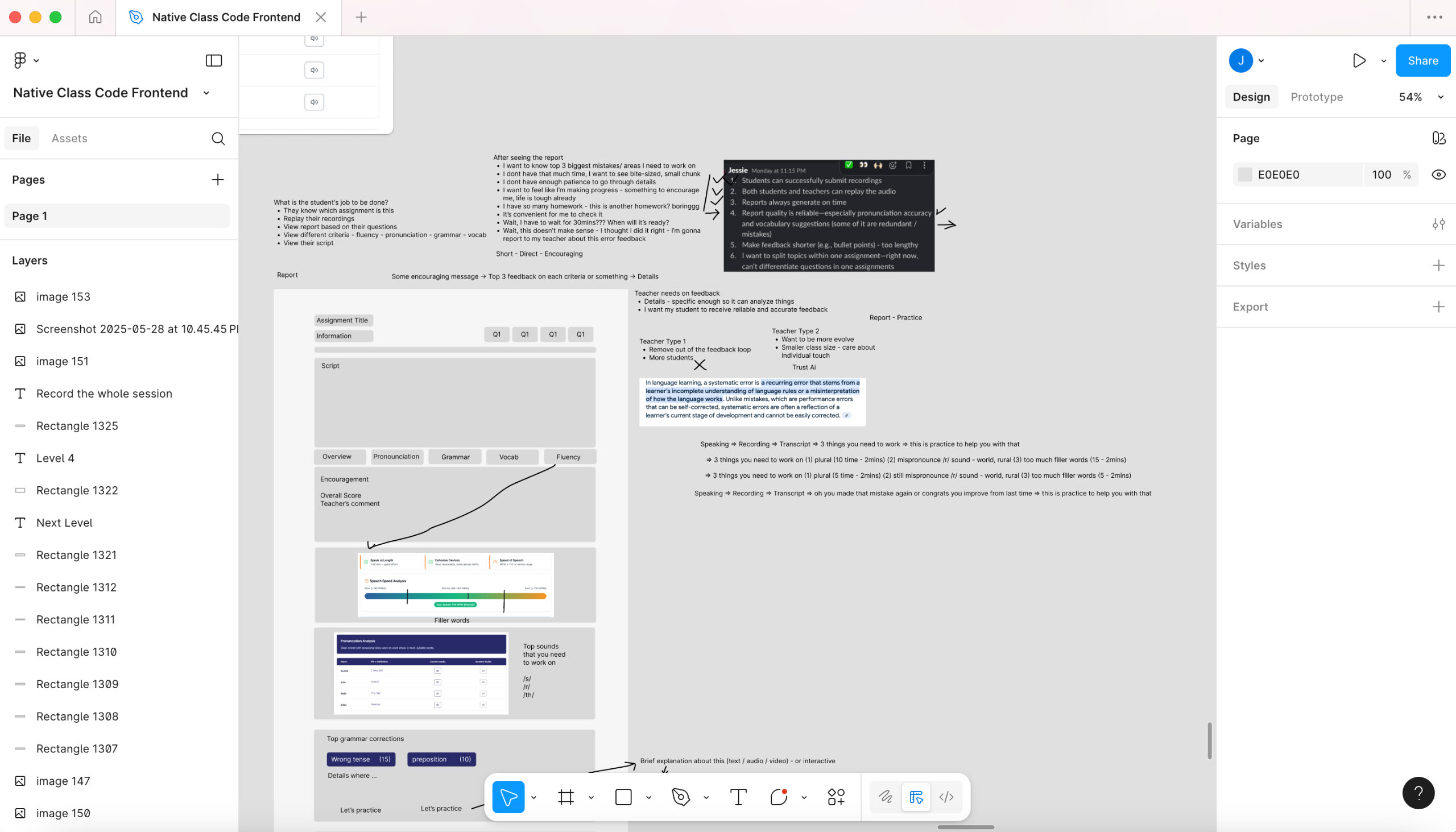 Webapp design overview