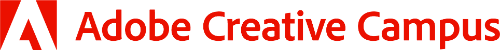 Adobe Creative Campus Logo, red.