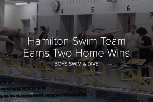 Hamilton Swim Team Earns Two Home Wins