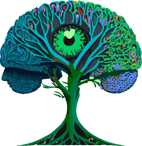 tree with eye in center