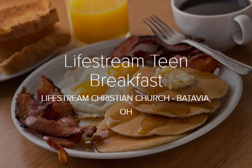 Teen Breakfast