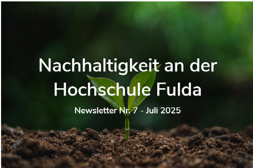 Newsletter Nachhaltigkeit Nr. 7