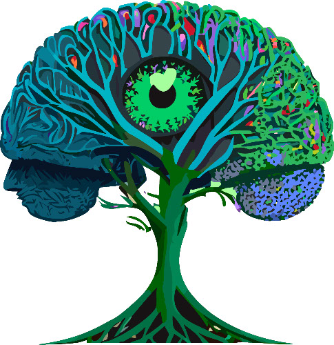 tree with eye in center