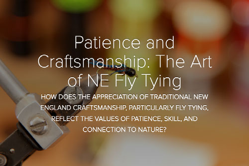 Fly Tying Craftsmanship