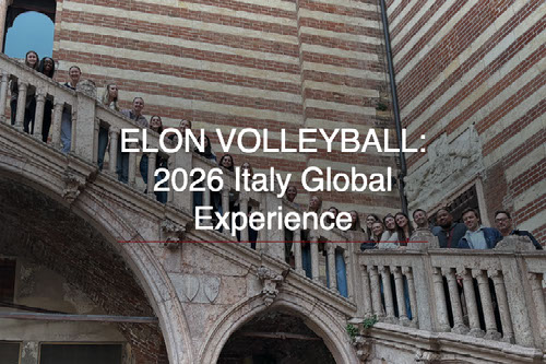 2026 Elon Volleyball Italy Global Experience