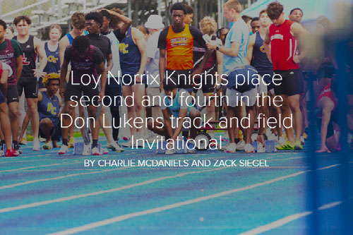 Loy Norrix Knights place second and fourth in the Don Lukens track and field Invitational