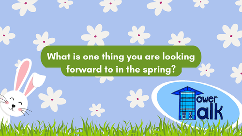 What is one thing you are looking forward to in spring