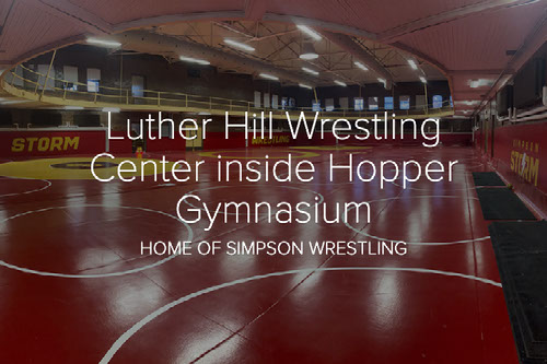 Luther Hill Wrestling Center inside Hopper Gymnasium